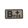 B RH (+) Pozitif Kan Grubu Patch Arma