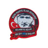 Bizim Maviye Olan Sevdamız Atatürk Silüet Patch 3D