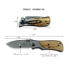 Buck Family Çakı Zeytin Kabza 15cm