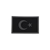 Büyük Türk Bayrağı Silikon Patch Arma