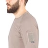 Combat Tactical Bisiklet Yaka Uzun Kollu Taktik Tişört Bej 801 Pike