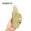 Glock Kydex Tabanca Kılıfı Çöl Rengi İç Taşıma