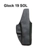 Glock Kydex Tabanca Kılıfı Mat Görünümlü İç Taşıma