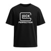 Glock Perfection Baskılı Tişört Siyah
