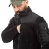 Hovergym Softshell Garnili Taktik Outdoor Polar-Siyah