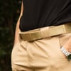 Kilitli Plastik Tokalı Taktik Outdoor Kemer Çöl Rengi