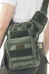 Mıl-Tec Cordura Çok Fonksiyonlu Haki Omuz Çantası