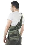 Mıl-Tec Cordura Çok Fonksiyonlu Haki Omuz Çantası