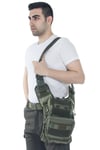 Mıl-Tec Cordura Çok Fonksiyonlu Haki Omuz Çantası