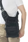 Mıl-Tec Cordura Çok Fonksiyonlu Siyah Omuz Çantası
