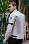 Scudo Milano Gri Yazlık Fileli Erkek Motosiklet Montu