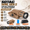 Sotac WML GEN 2 Taktik Tabanca ve Tüfek Feneri Çöl Rengi