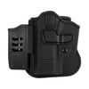 To Gun Holster Tisaş Zig 14 Tabanca Kılıfı Önü Şarjörlüklü Siyah Sol El
