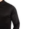 Tugan Erkek Slim Fit Yarım Balıkçı Yaka Kazak Siyah