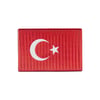 Türk Bayrağı Kol Arması Yeni 3 Boyutlu