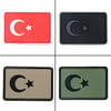 Türk Bayrağı Küçük Boy Silikon Patch Arma