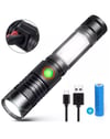 Watton Geniş Açılı P50 Led Şarjlı El Feneri Wt-601