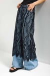 1910 Dantelli Jean Pantolon Siyah