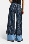 1910 Dantelli Jean Pantolon Siyah