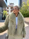 3753 Peluş Kürk Haki