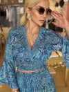 39772 Bluz Pantolon Takım Saks