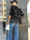 8317 YANI TAŞLI KOT PANTALON