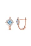 Blue Topaz Taşlı Klipsli Gümüş KüpeTaşlı KüpeBlue Topaz Taşlı Klipsli Gümüş Küpe