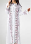 Kaftan Elbise Beyaz