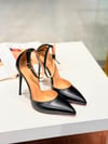  Velisse Siyah Mat 12 cm Stiletto