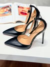 Velisse Siyah Mat 12 cm Stiletto