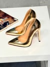 Biauny Gold Mat 12 cm Stiletto