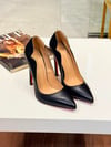 Hella Siyah Mat 12 cm Stiletto 