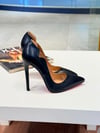 Hella Siyah Mat 12 cm Stiletto 