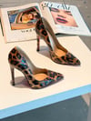 Lena Leopar Rugan 12 cm Stiletto