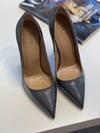 Pelys Antrasit Gri 12 cm Stiletto