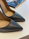 Pelys Antrasit Gri 12 cm Stiletto