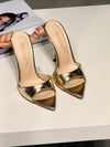Viva Gold Mat 12 cm Terlik
