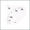 Ampermetre Ölçü Kartı (96x96 mm.) 600/5A 
