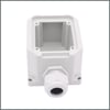 Fiş ve PrizlerPalazzoli Arka Kutu Sıva Üstü (1 Priz için) (IP66/IP67) 84x100mm. Giriş:M25