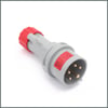 Fiş ve PrizlerPalazzoli Multimax Serisi Düz Fiş 16A (IP44) 400V 3P+N+T h:6