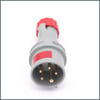 Fiş ve PrizlerPalazzoli Multimax Serisi Düz Fiş 16A (IP44) 400V 3P+N+T h:6