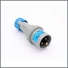 Fiş ve PrizlerPalazzoli Multimax Serisi Düz Fiş 16A (IP44) 230V 2P+T h:6