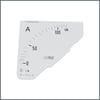 Frer Ampermetre Ölçü Kartı (72x72 mm) 120/5A 