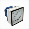 Frer Analog Frekansmetre (45-55 Hz) 96x96 mm. (90°) Ship Mounting