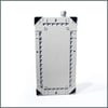 IP66 Kombinasyon Panosu  2 ad. 3x16A, 1 ad. 5x32A Kilitli P. 
