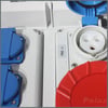 Novsen IP54 Kombinasyon Panosu  1ad. 5x32A, 1ad. 3x16A, 3ad. Schuko Priz