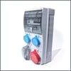 Novsen IP66 Kombinasyon Panosu 2ad. 1x16A, 1ad 5x32A, 1ad Schuko 16A