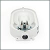Palazzoli RINO Serisi 60W Oval Arm. IP66 Kafessiz Alüm. / Cam Dif. / 199x112mm. (1Giriş)