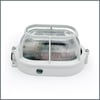 Palazzoli RINO Serisi 75W Oval Arm. IP65 Al. Kafesli Al. Gövde / Cam Dif. / 226x130mm / 2 Giriş