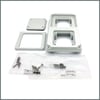 Palazzoli TopTER Serisi 2'li Priz Flanşı (IP66/67) Ölçüler 103x230 mm.
